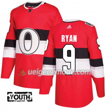 Kinder Eishockey Ottawa Senators Trikot Bobby Ryan 9 Adidas 2017-2018 Red 2017 100 Classic Authentic